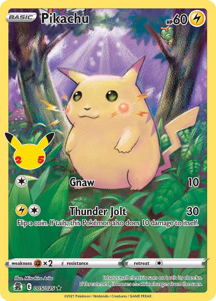 Pikachu 005/025