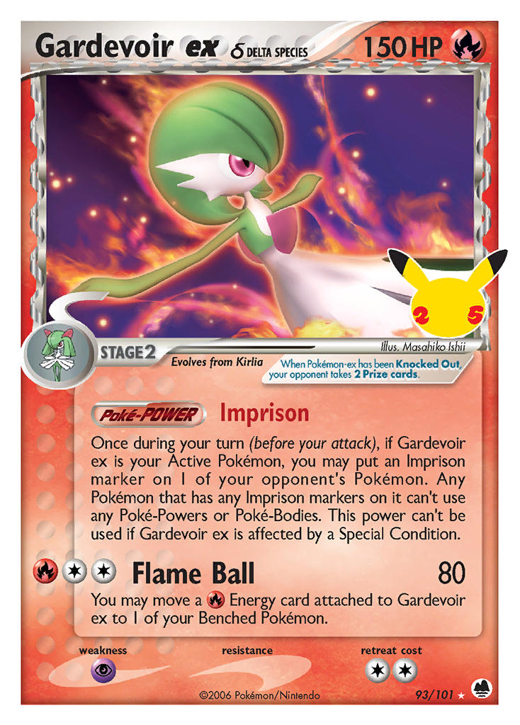 Gardevoir ex 93/101