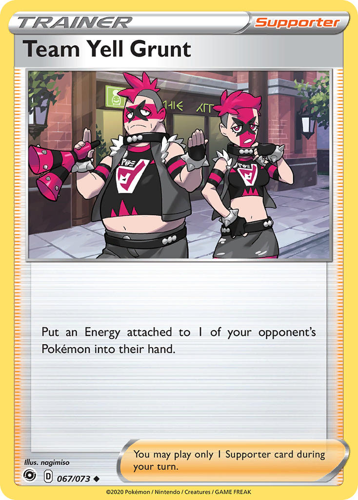 Team Yell Grunt 067/073