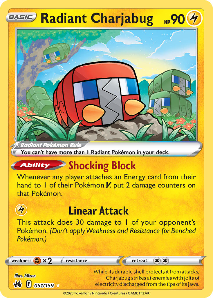 Radiant Charjabug 051/159