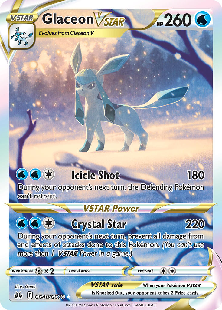 Glaceon VSTAR GG40/GG70