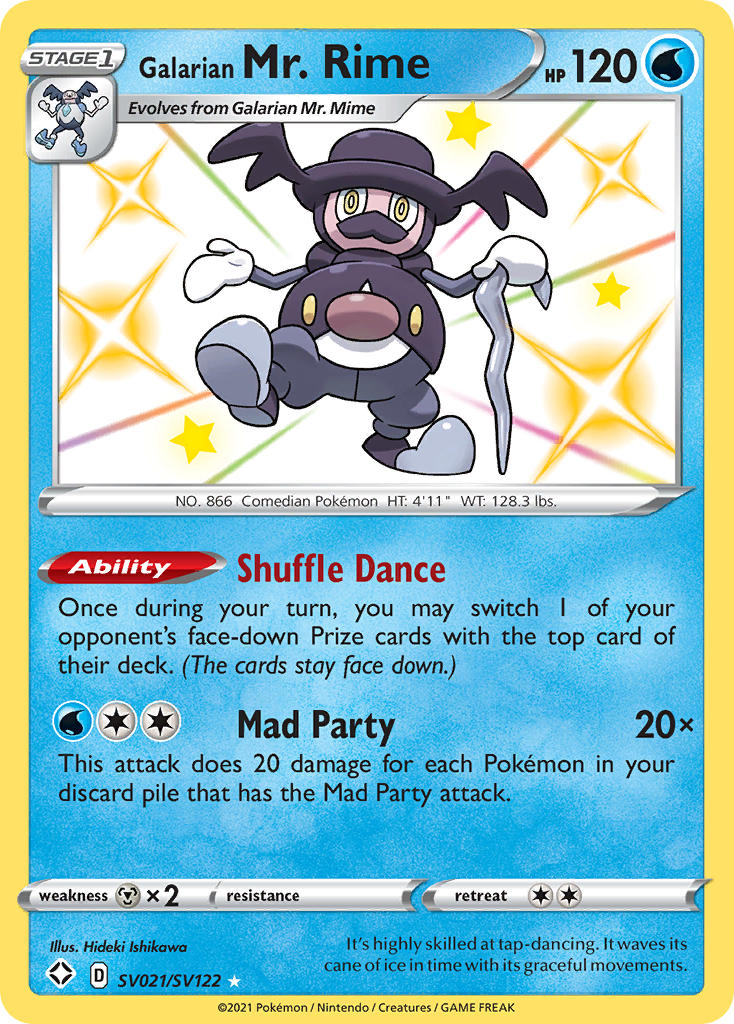 Galarian Mr. Rime SV021/SV122