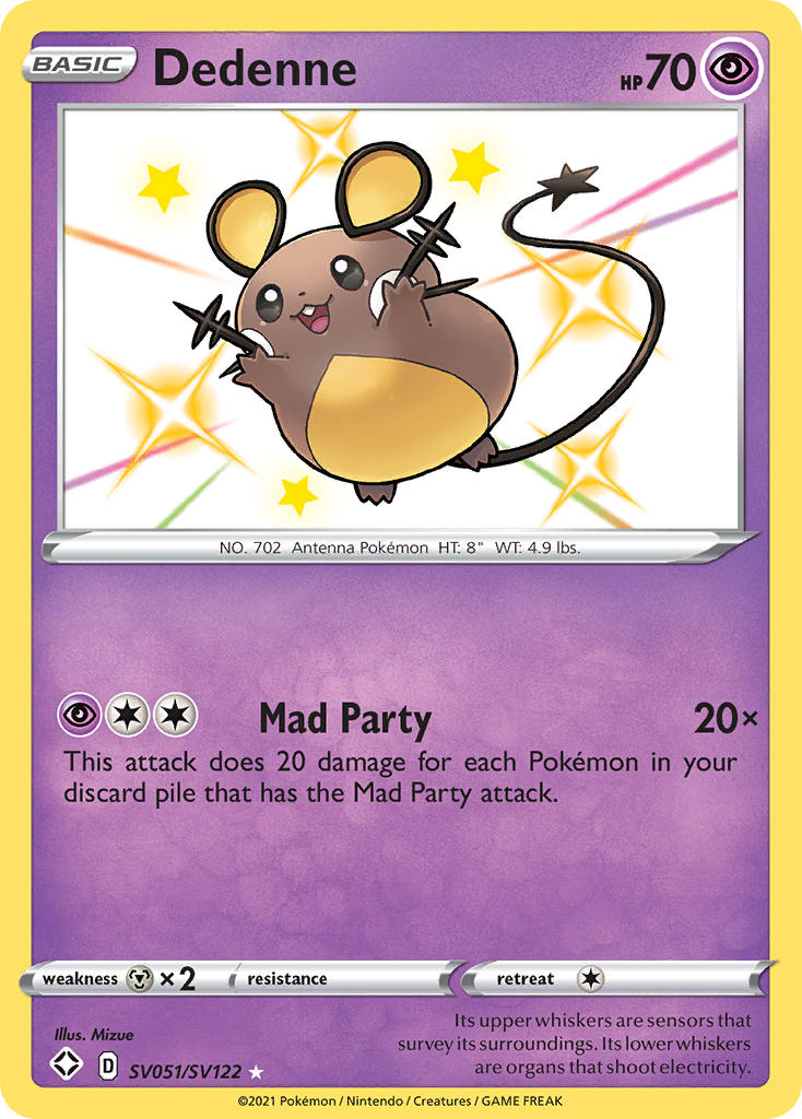 Dedenne SV051/SV122