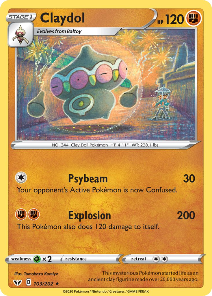 Claydol 103/202