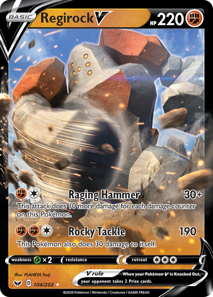 Regirock V 104/202