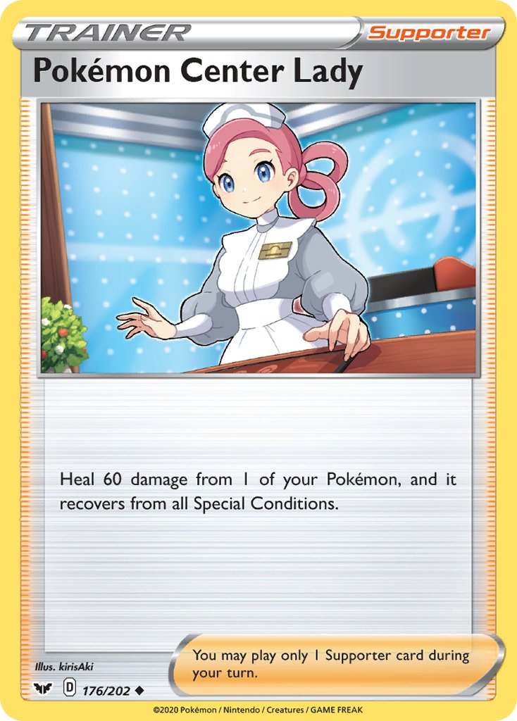 Pokémon Center Lady 176/202