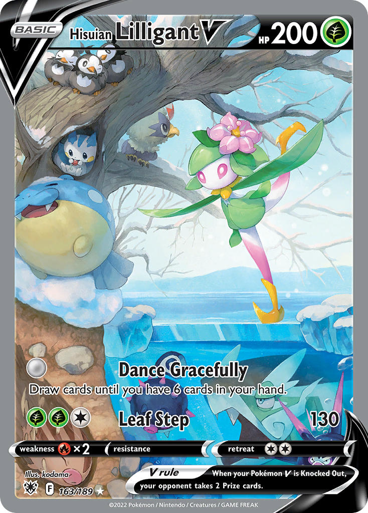 Hisuian Lilligant V 163/189