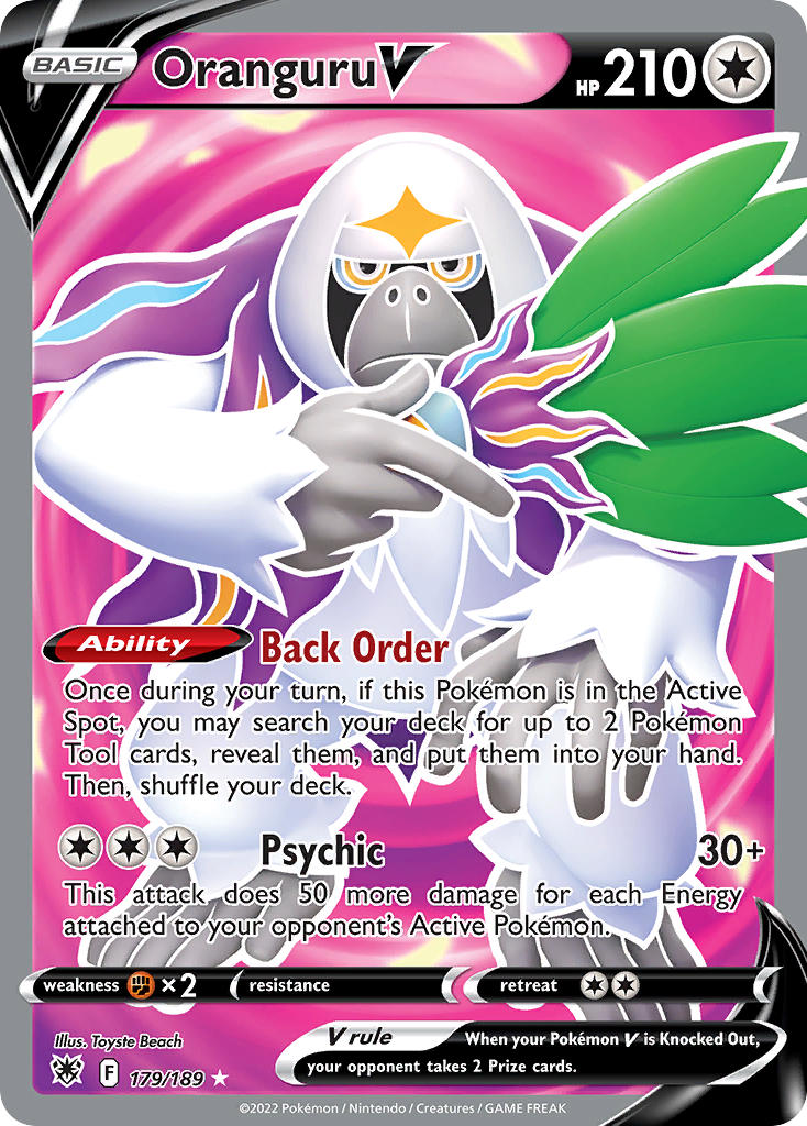 Oranguru V 179/189
