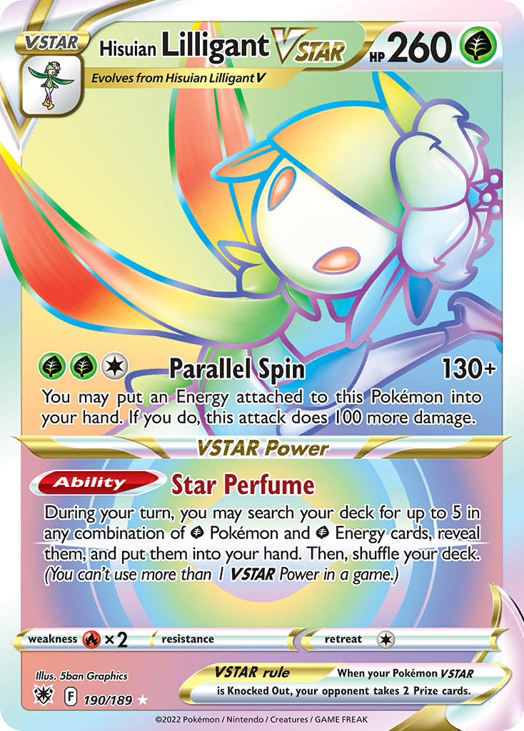 Hisuian Lilligant VSTAR 190/189