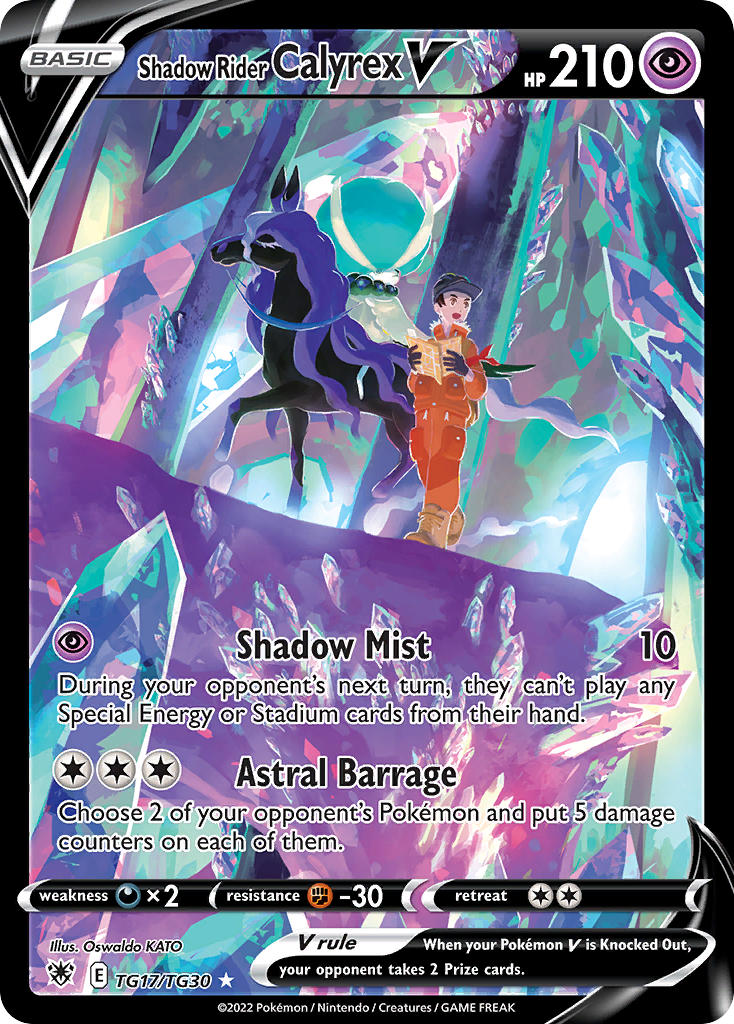 Shadow Rider Calyrex V TG17/TG30