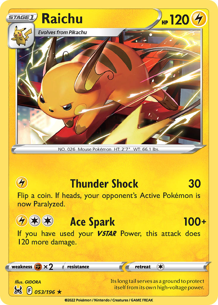Raichu 053/196