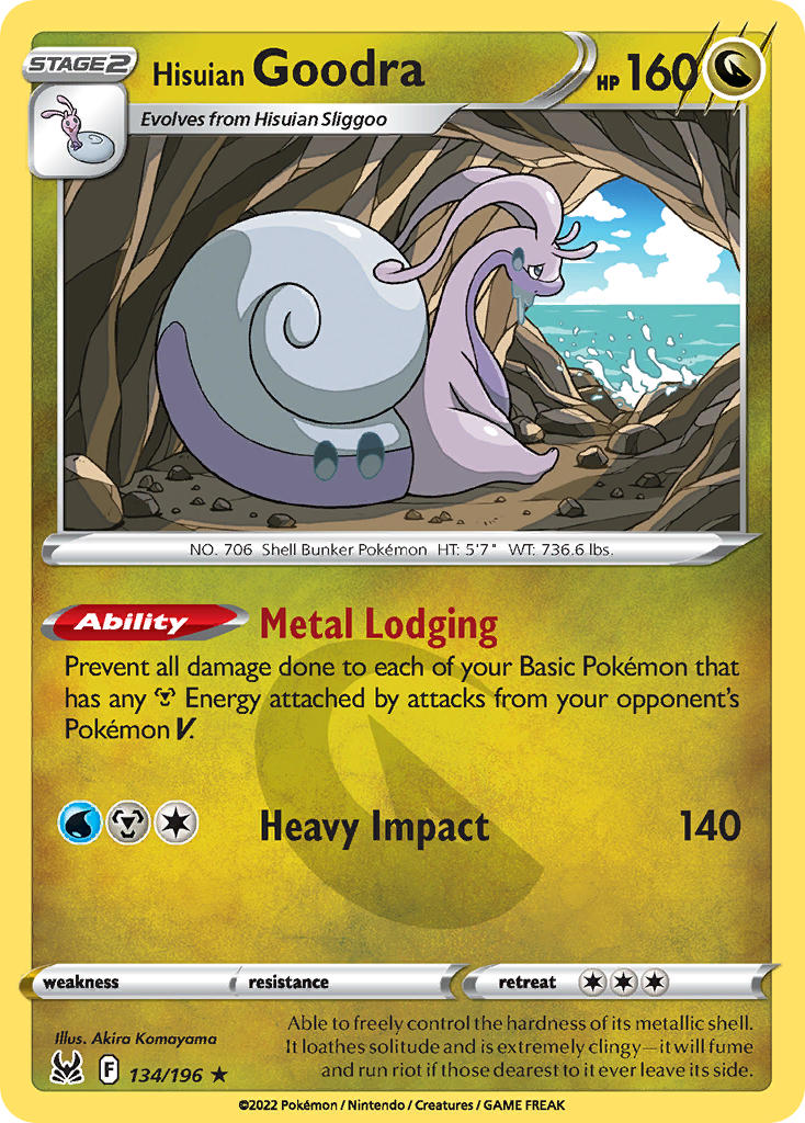 Hisuian Goodra 134/196