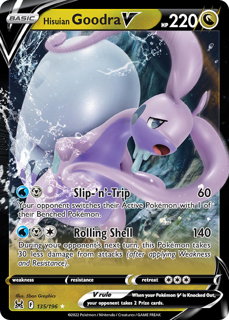Hisuian Goodra V 135/196