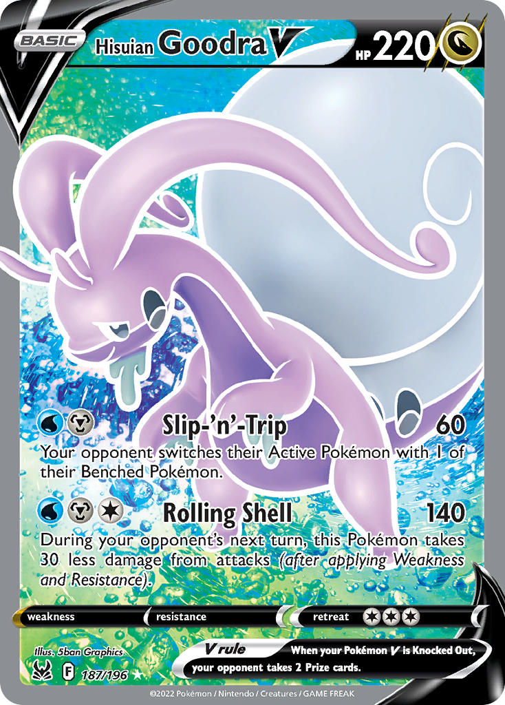 Hisuian Goodra V 187/196