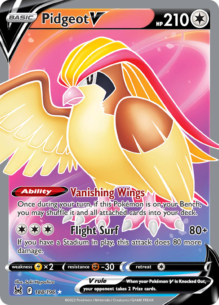 Pidgeot V 188/196