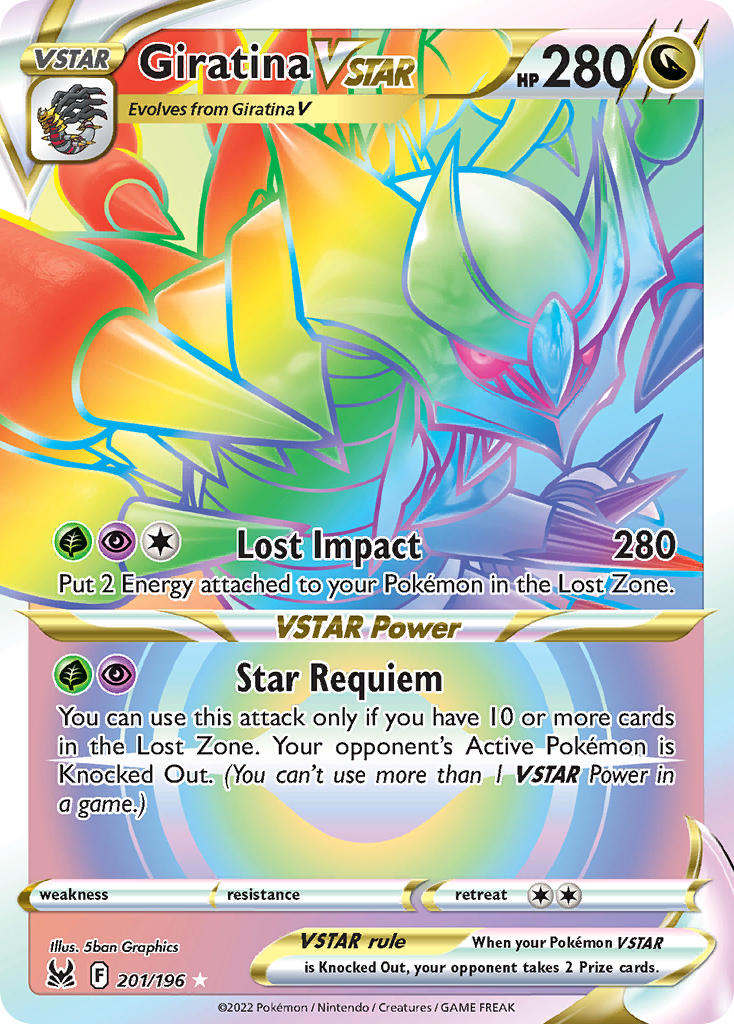 Giratina VSTAR 201/196