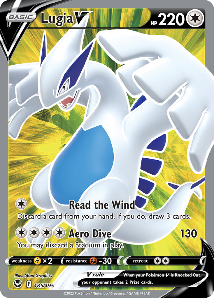 Lugia V 185/195