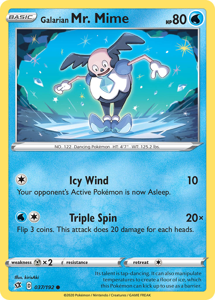 Galarian Mr. Mime 037/192