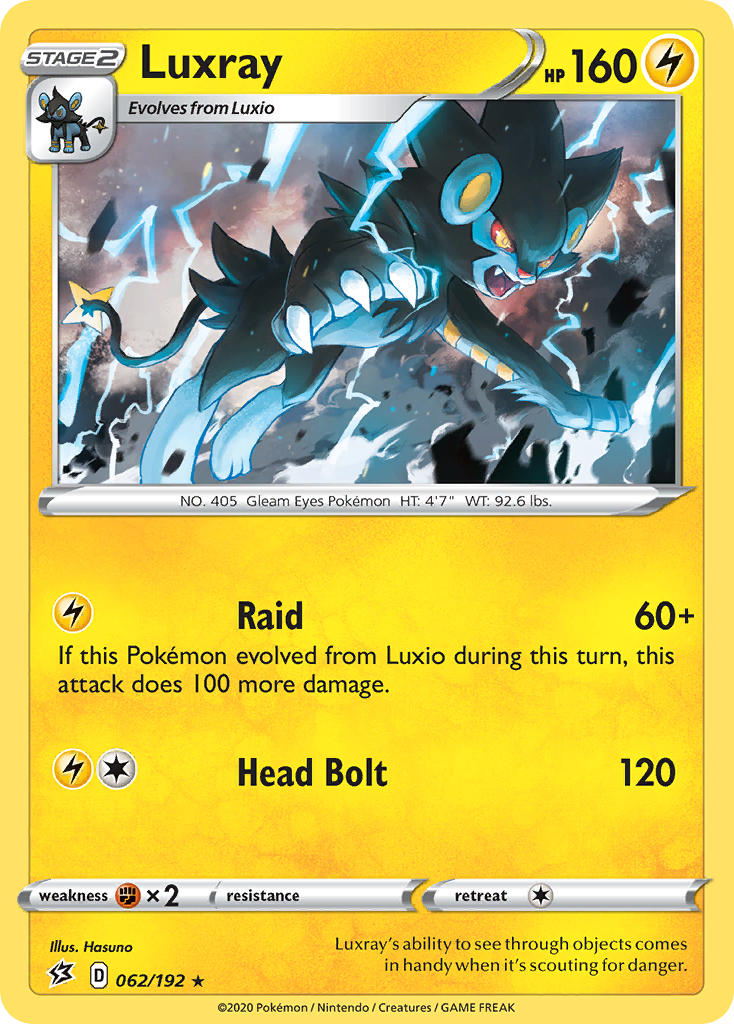 Luxray 062/192