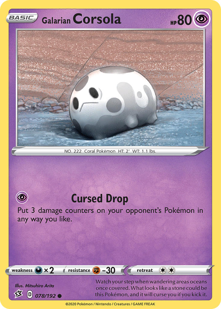 Galarian Corsola 078/192