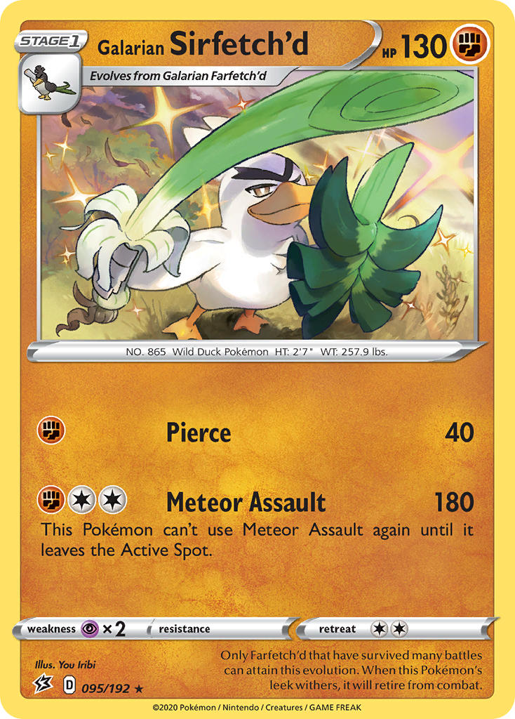 Galarian Sirfetch’d 095/192