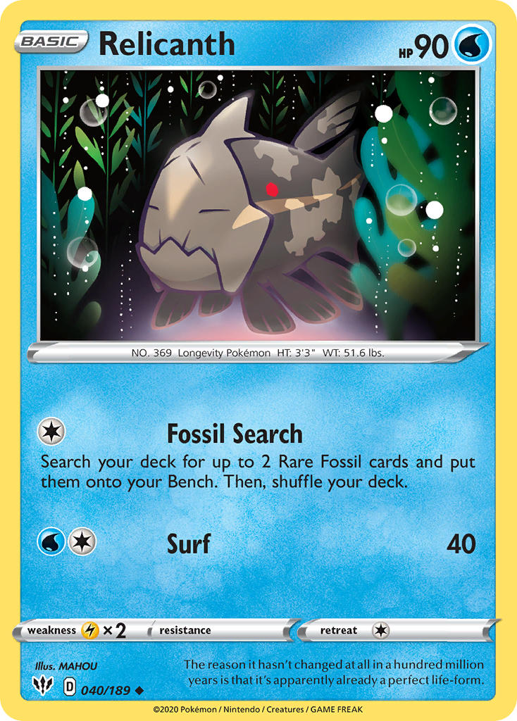 Relicanth 040/189