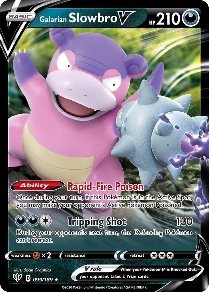 Galarian Slowbro V 099/189