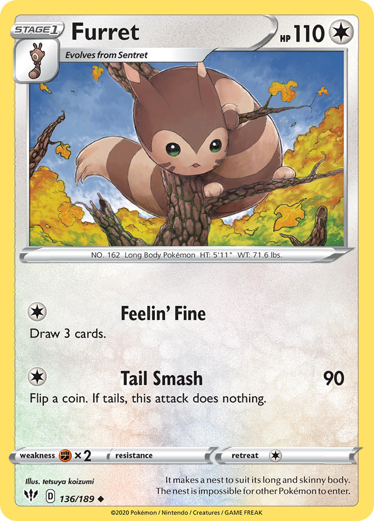Furret 136/189