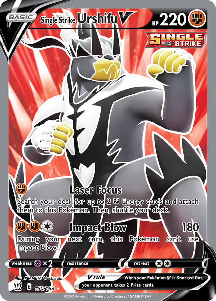 Single Strike Urshifu V 150/163