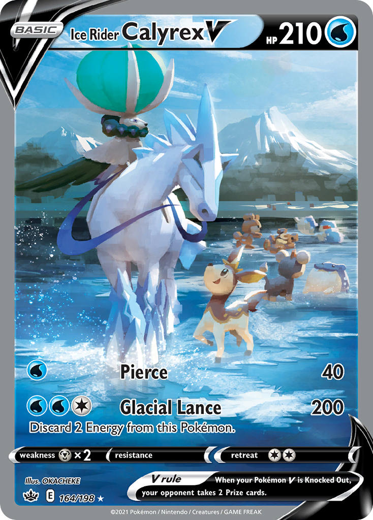 Ice Rider Calyrex V 164/198