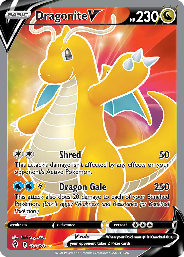 Dragonite V 191/203