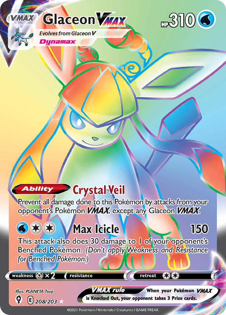 Glaceon VMAX 208/203