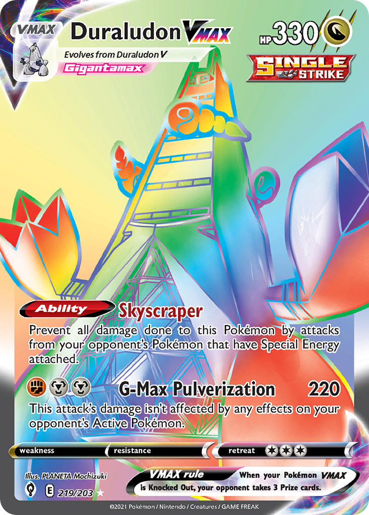 Duraludon VMAX 219/203