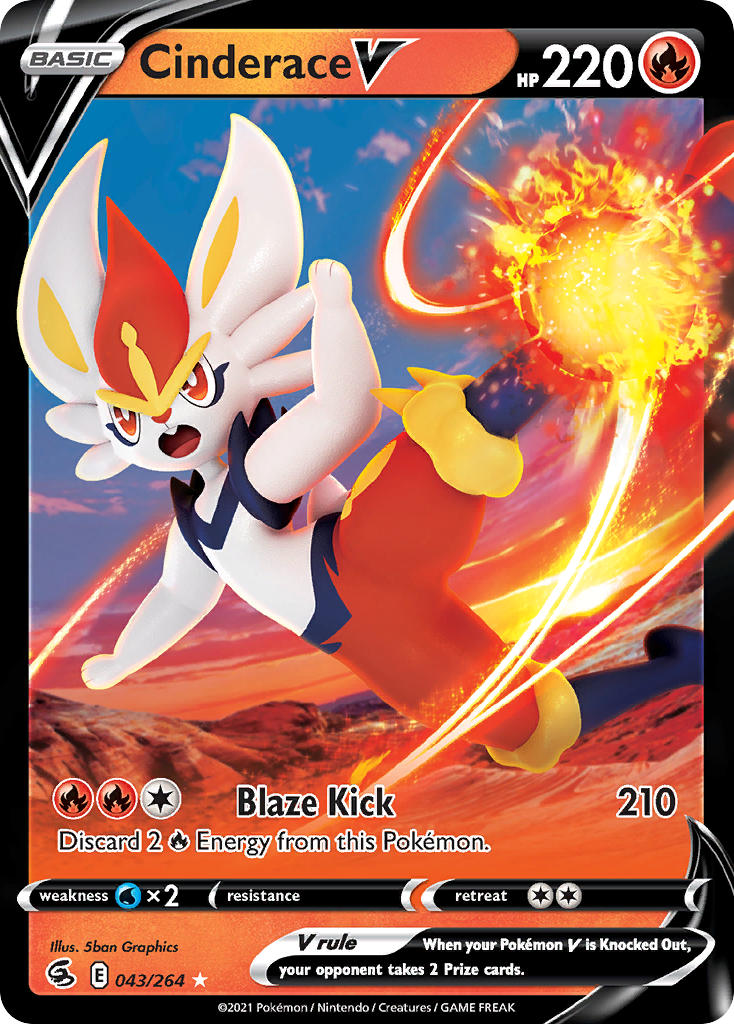 Cinderace V 043/264