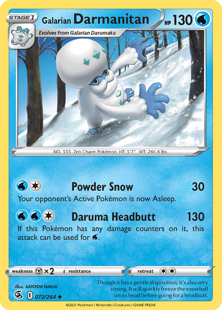 Galarian Darmanitan 072/264