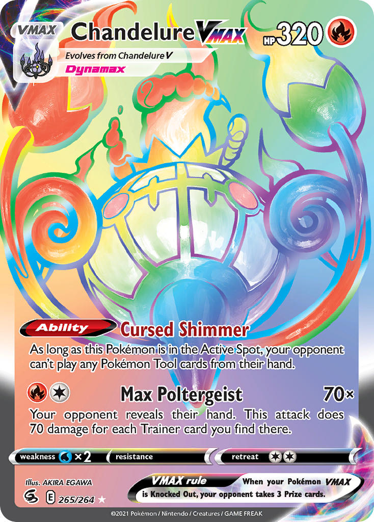 Chandelure VMAX 265/264