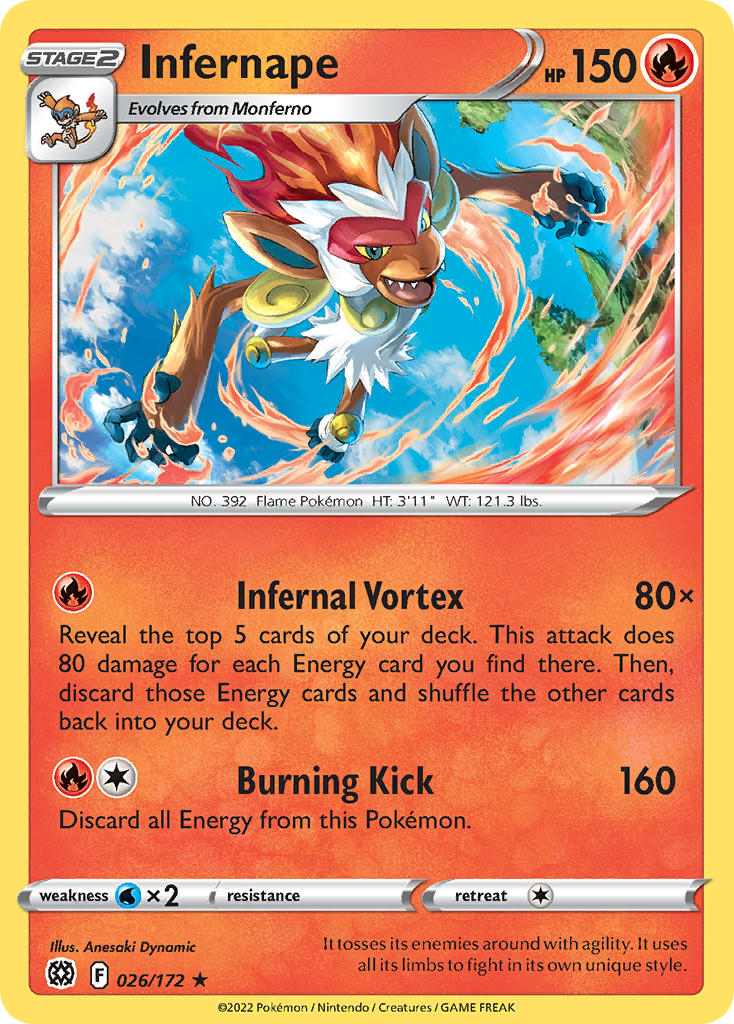 Infernape 026/172