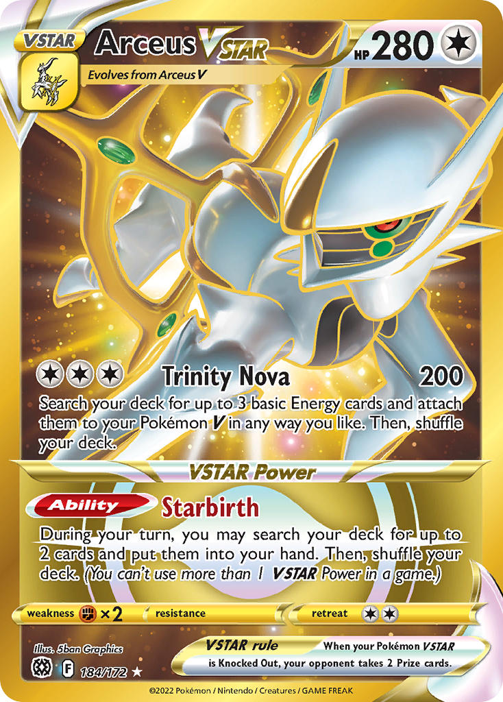 Arceus VSTAR 184/172