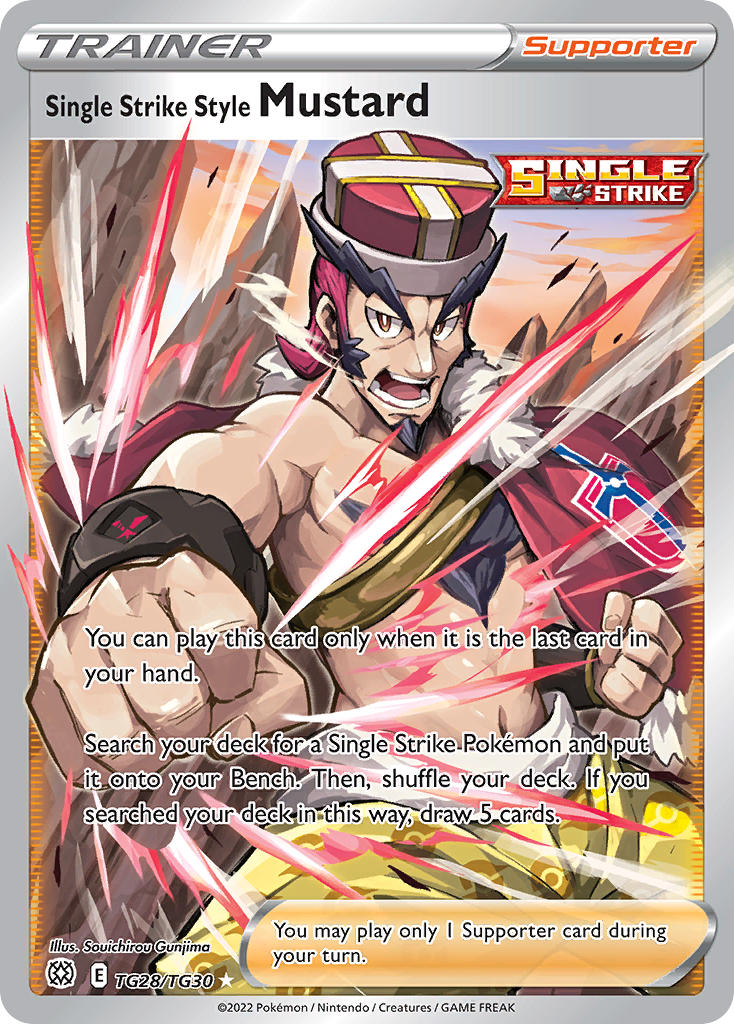 Single Strike Style Mustard TG28/TG30