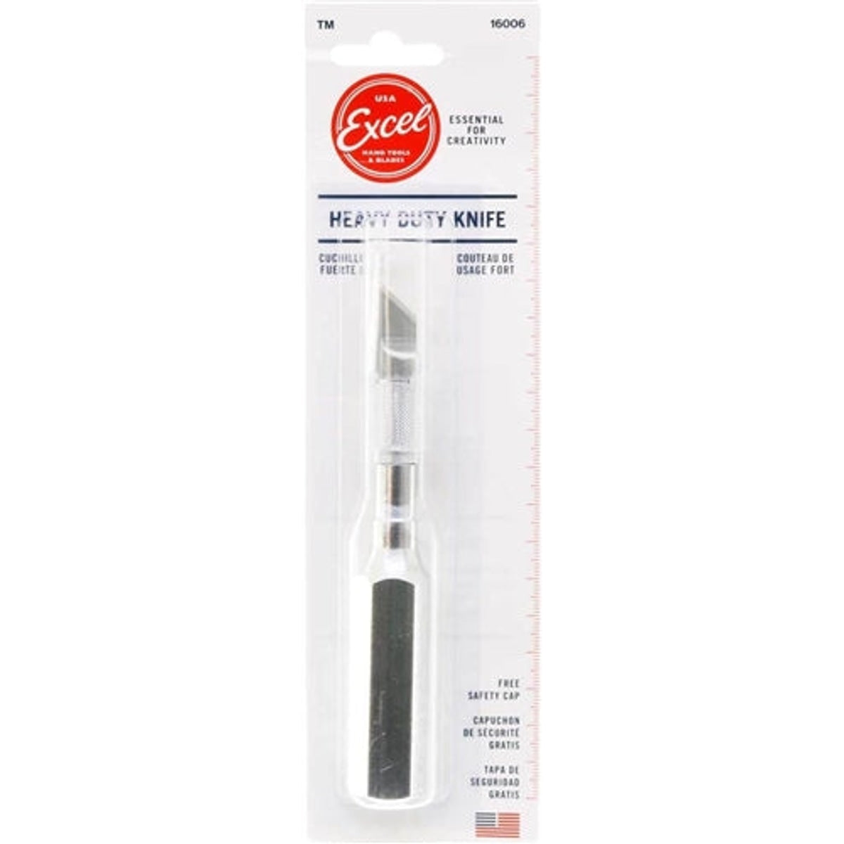 Excel 16006 K6 Heavy Duty Metal Body w/ Safety Cap NIB