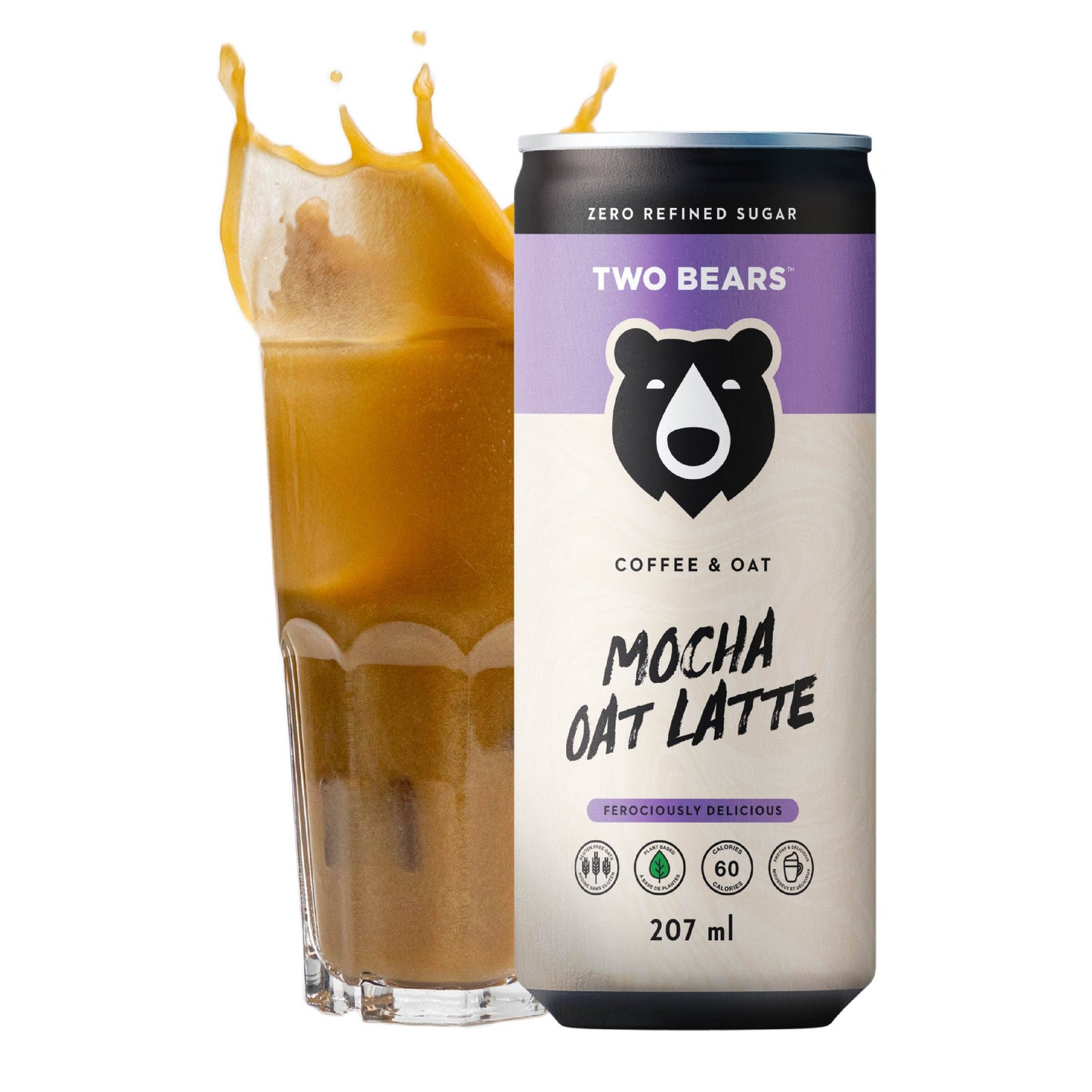 Frothed Mocha Oat Latte (207 ml)