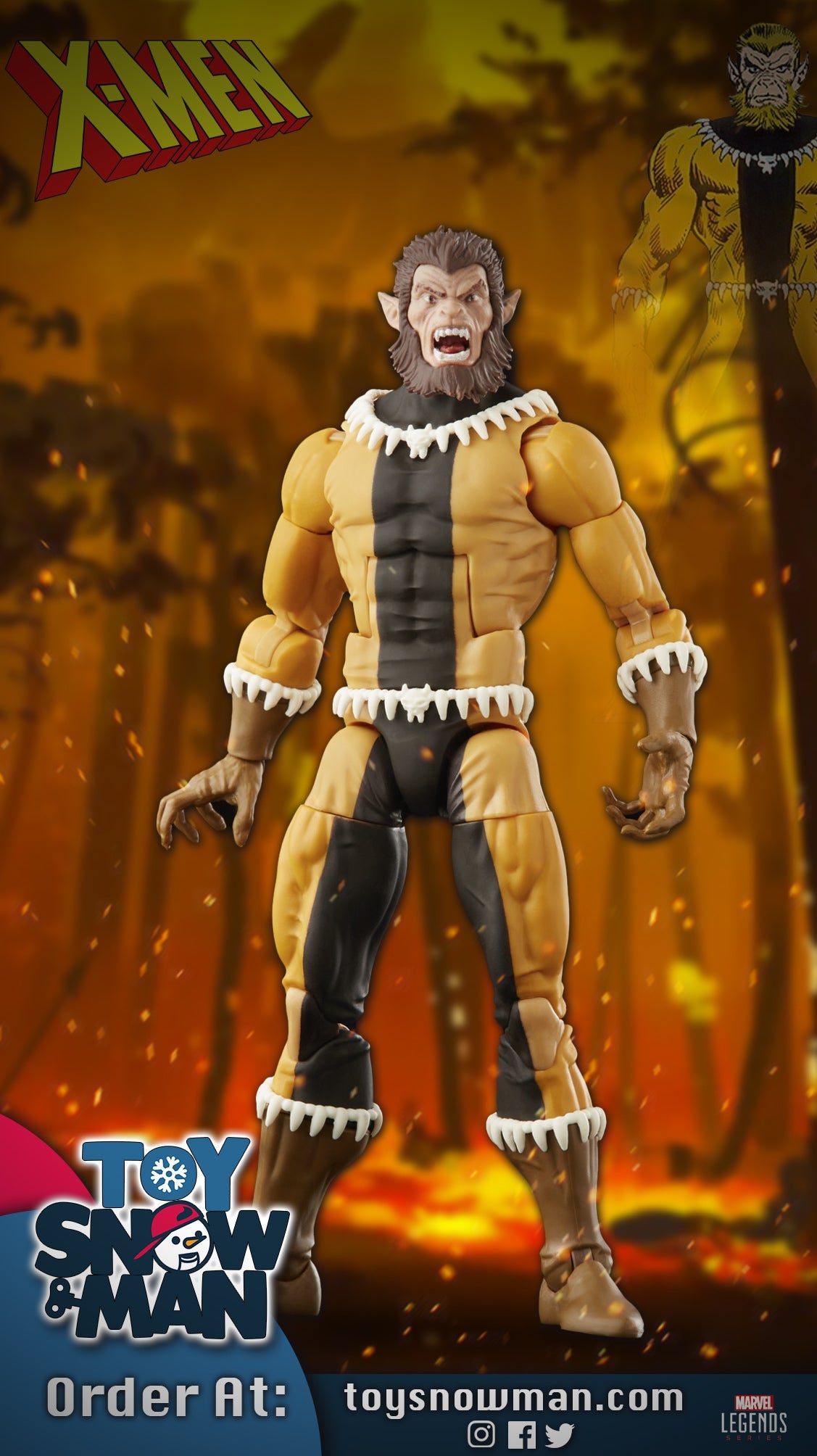 Marvel Legends Series: Marvel’s Fang, X-Men Figure