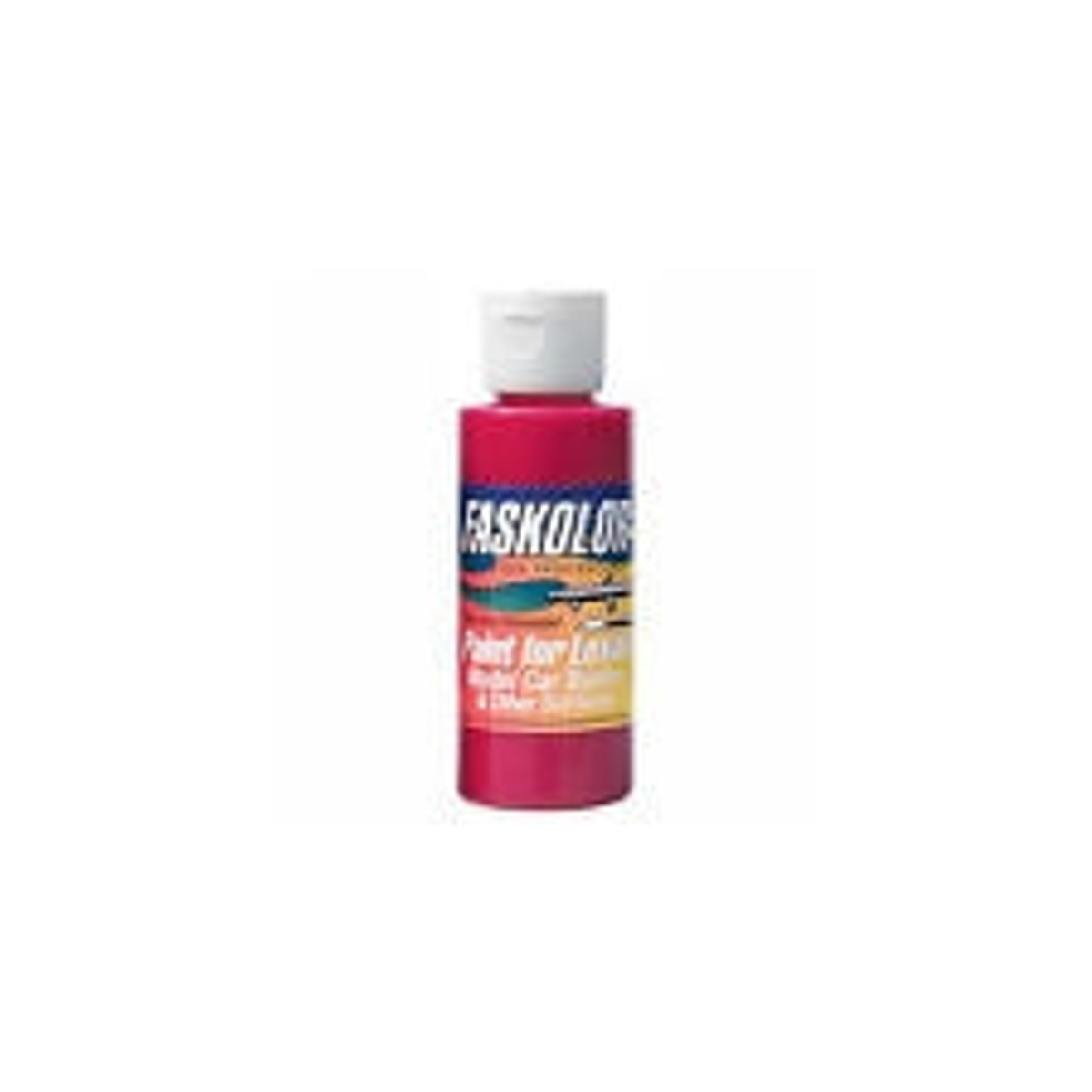 Faskolor 40308 60mL Faslucent Pink Paint for Lexan