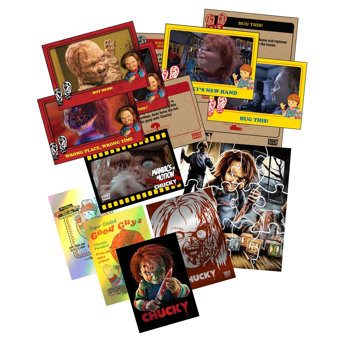 Freight-Rags Child's Play Official Chucky Photo Trading Cards Wax Pack - Previews Exclusive