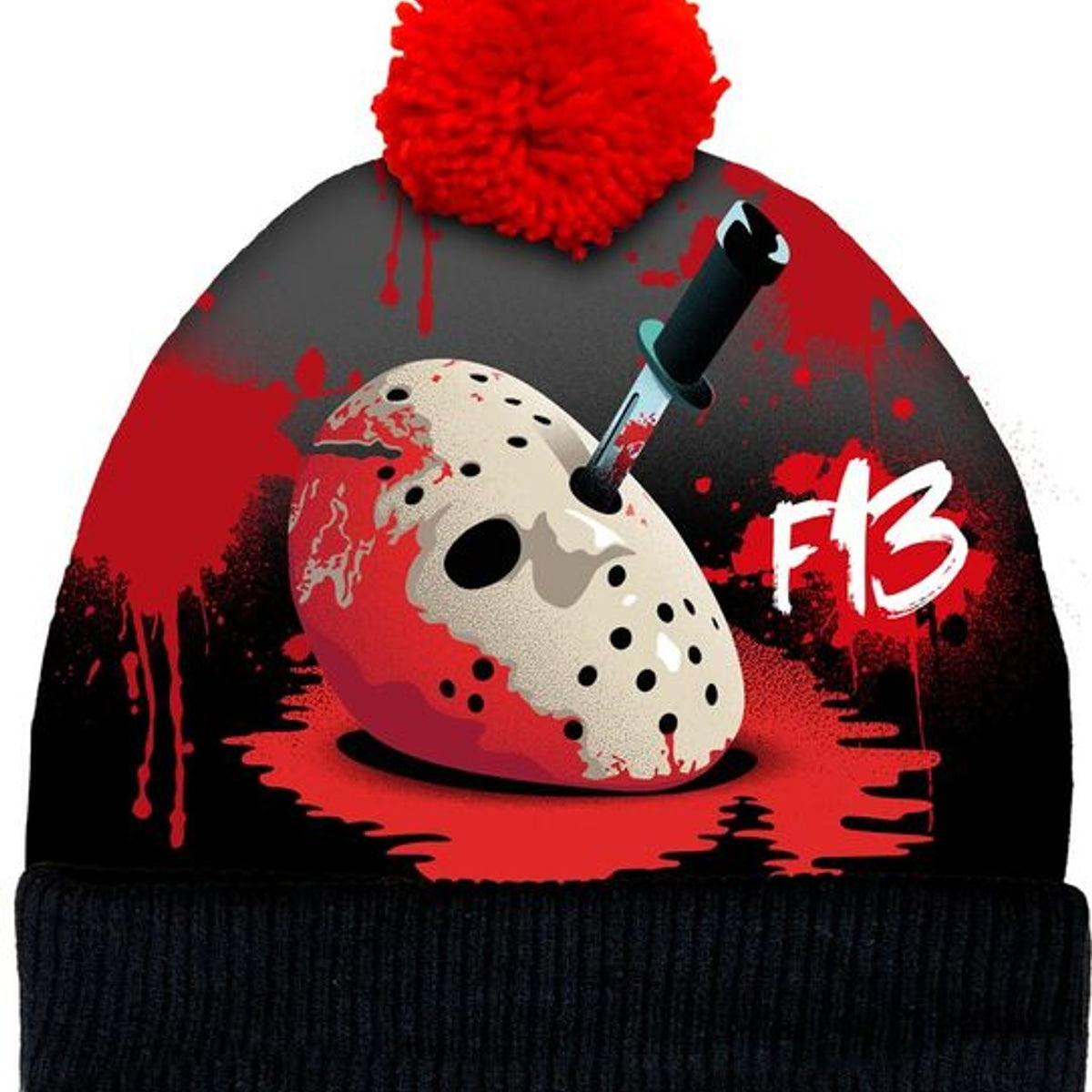 Friday the 13th Jason Mask Winter Hat