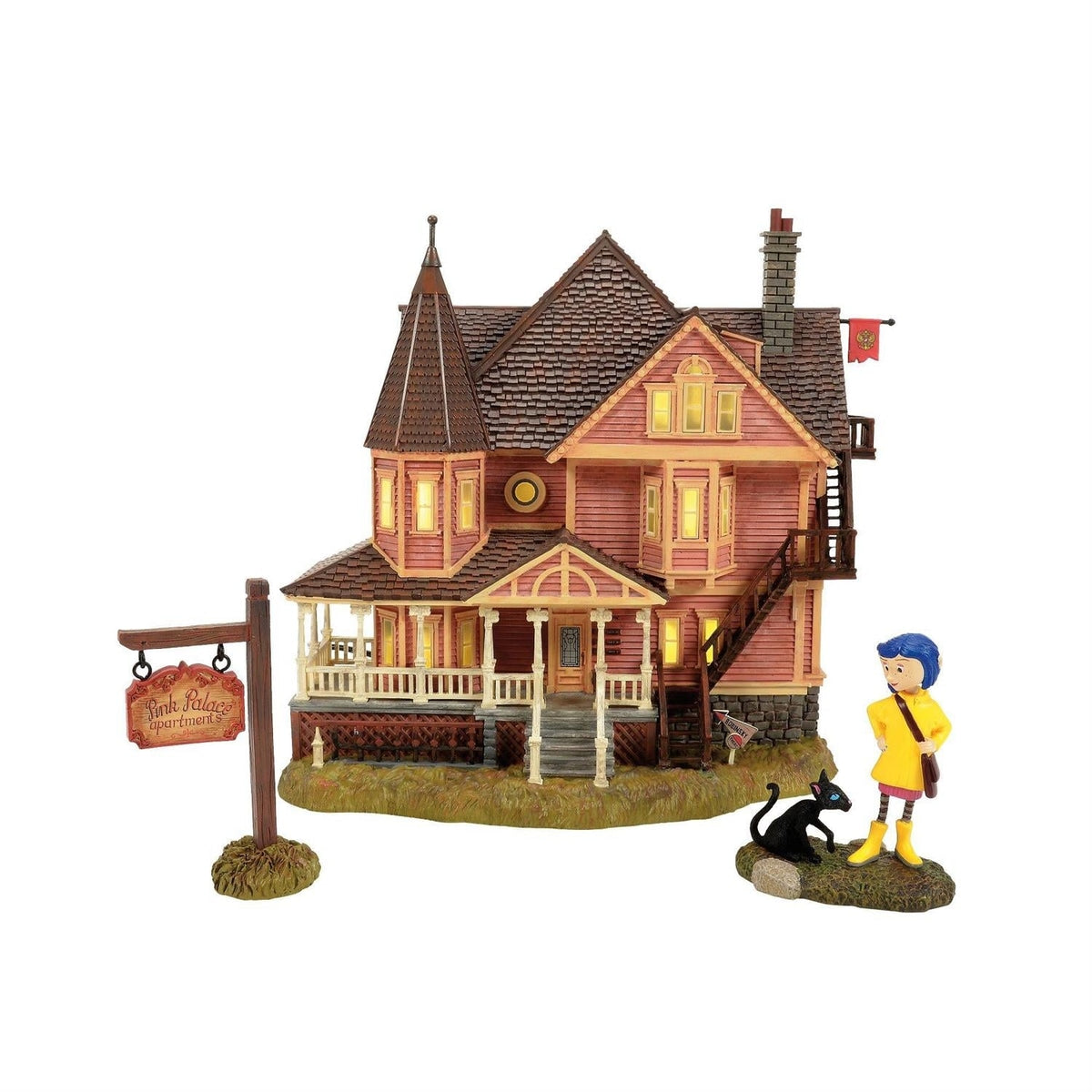 Fright Avenue - Coraline Pink Palace Apartments Set