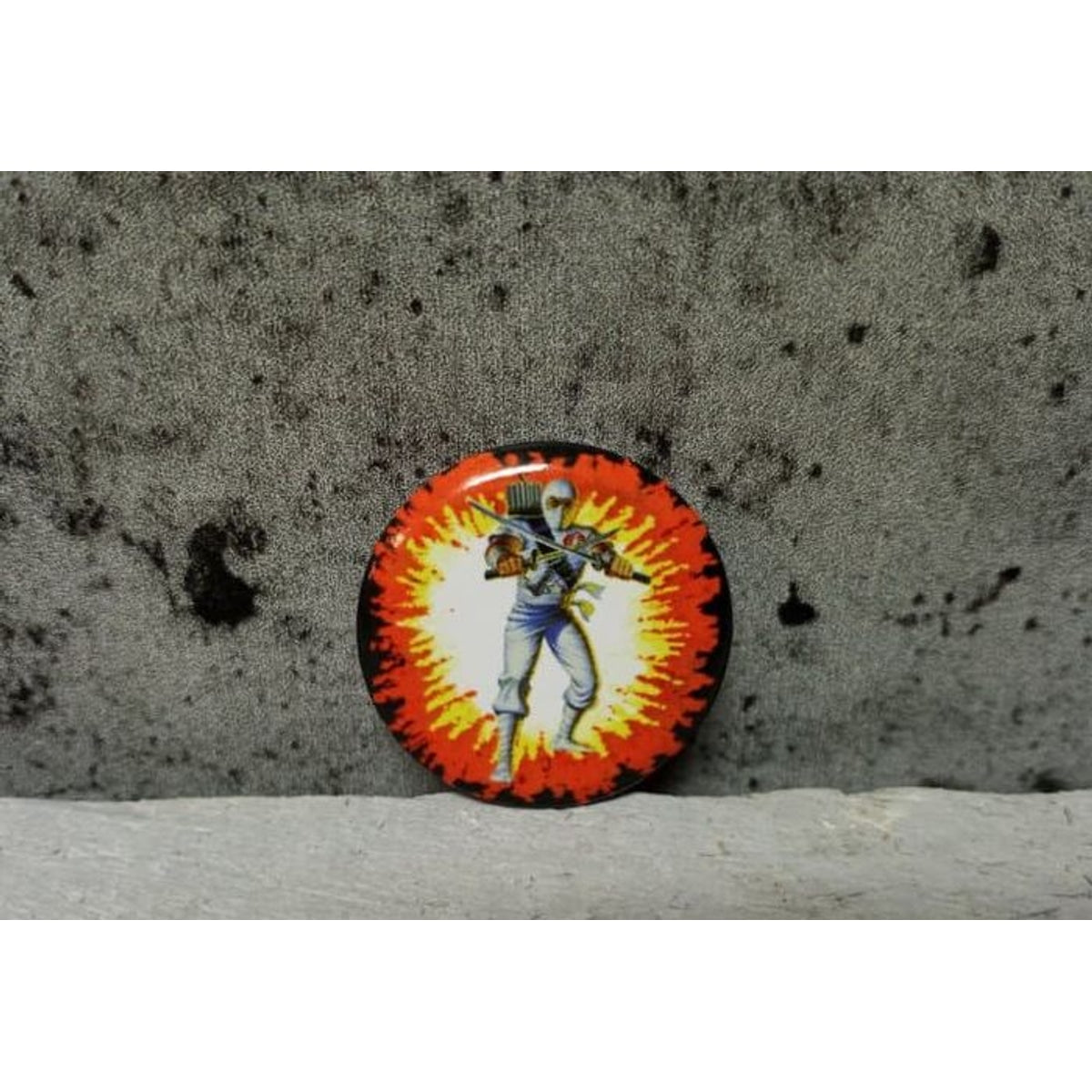 G.I. Joe Storm Shadow Explosion Button
