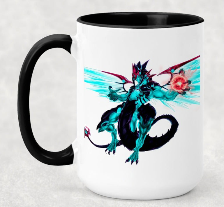 Galaxy-Eyes Photon Dragon - 15oz Ceramic Mug