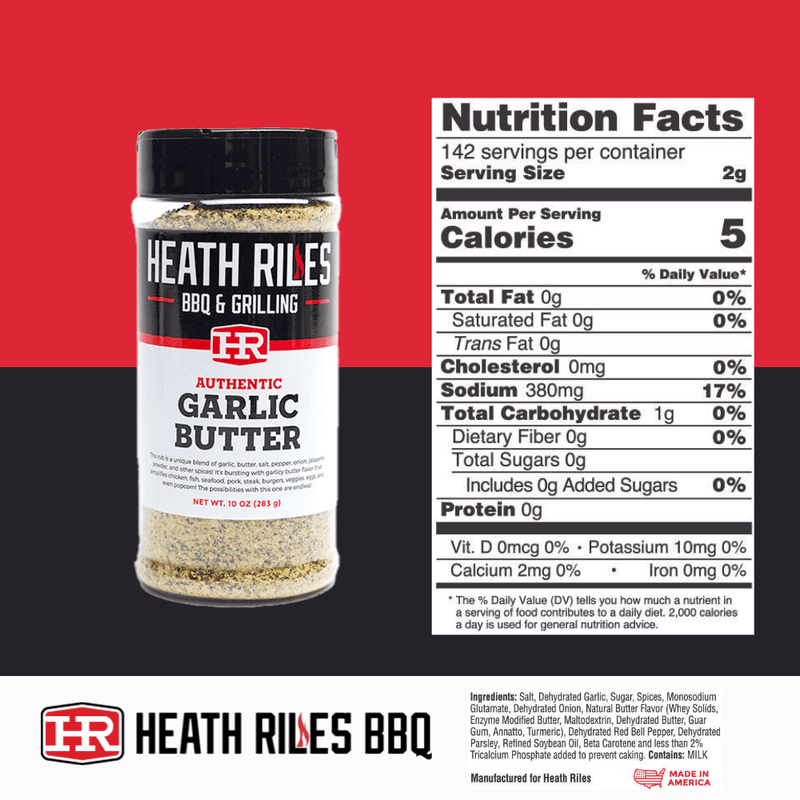 Heath Riles Authentic BBQ Garlic Butter