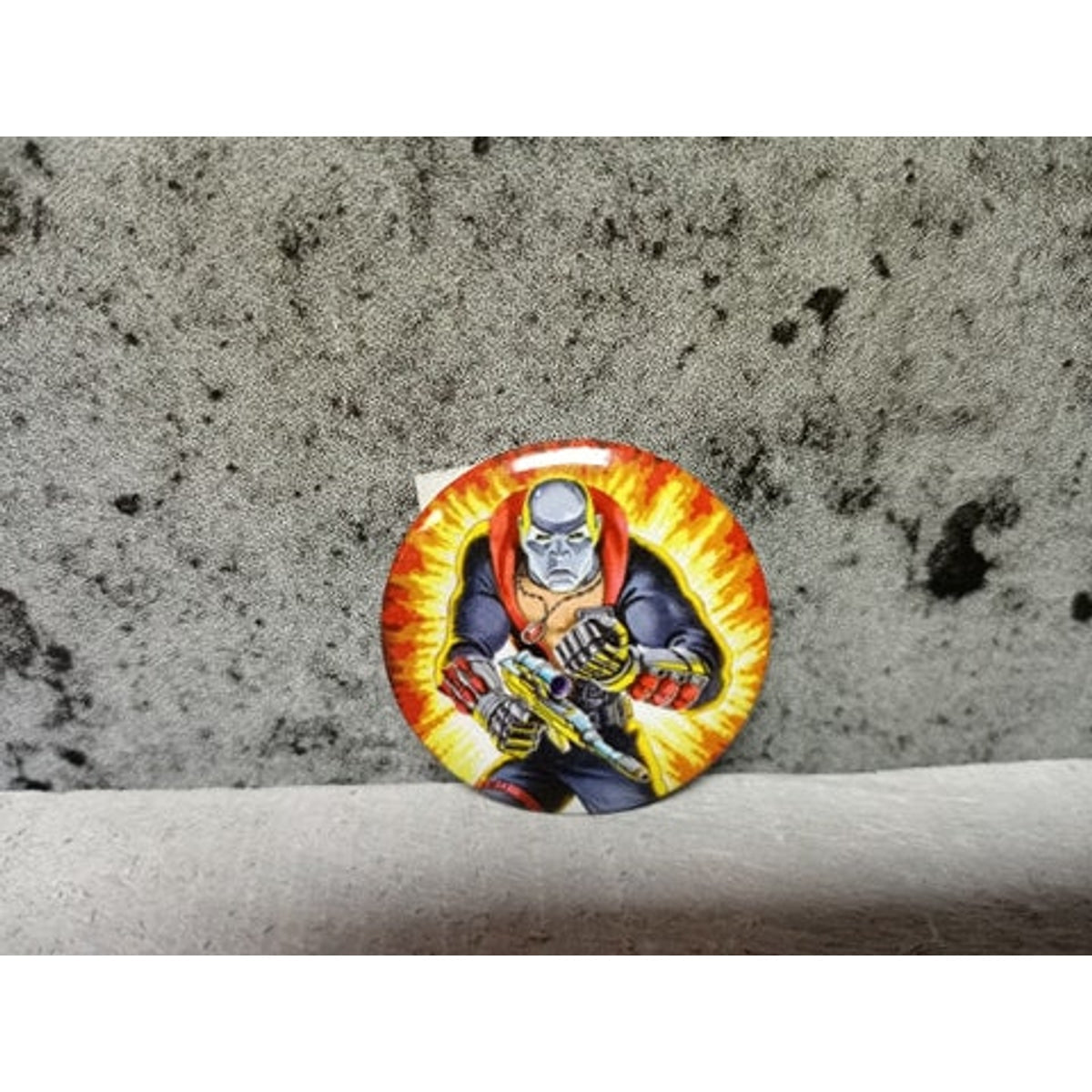 Gi Joe Destro Explosion Button